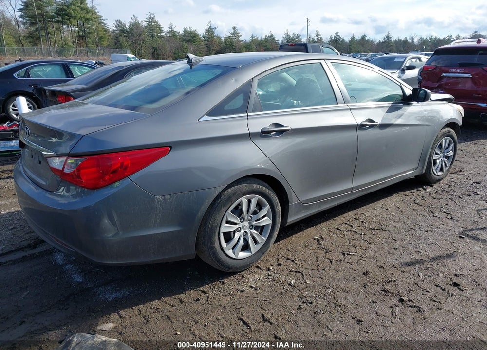 2011 HYUNDAI SONATA GLS VIN: 5NPEB4AC3BH093876