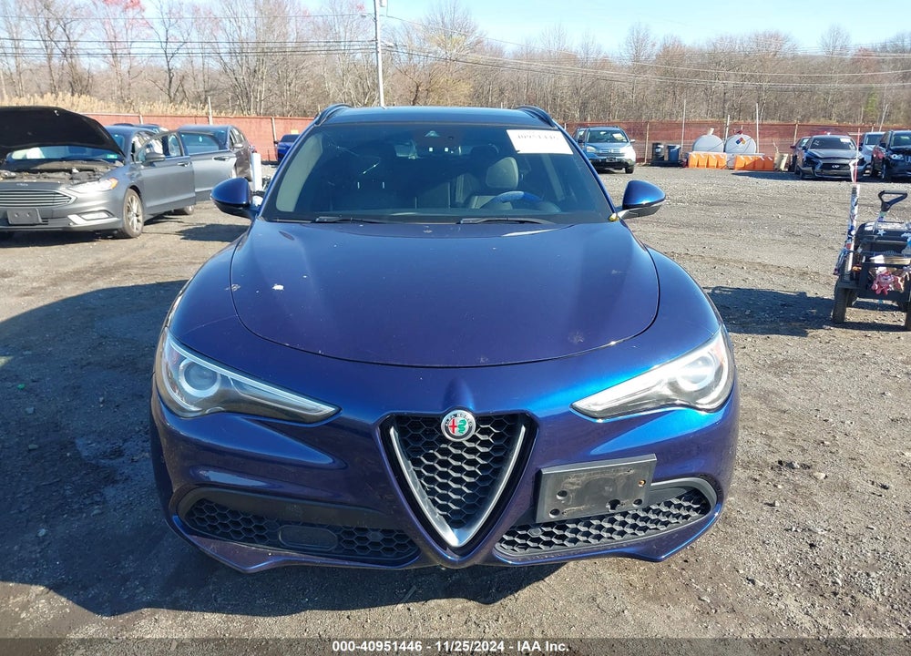2018 ALFA ROMEO STELVIO TI SPORT AWD VIN: ZASFAKNNXJ7C26487