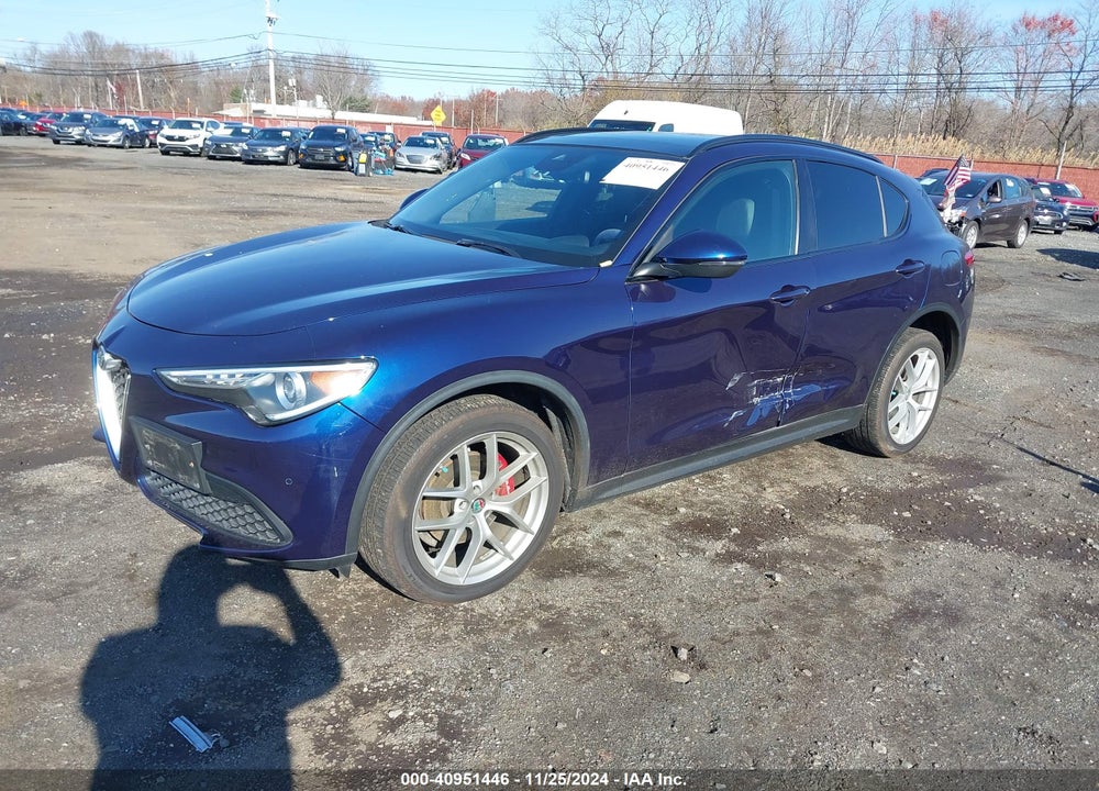 2018 ALFA ROMEO STELVIO TI SPORT AWD VIN: ZASFAKNNXJ7C26487