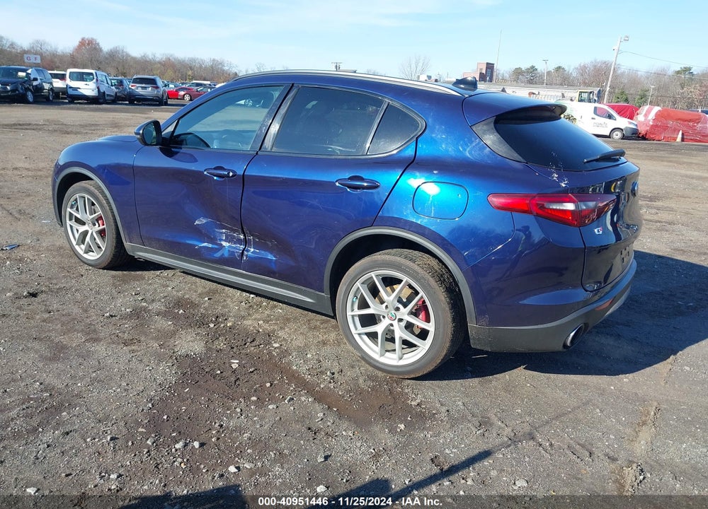 2018 ALFA ROMEO STELVIO TI SPORT AWD VIN: ZASFAKNNXJ7C26487