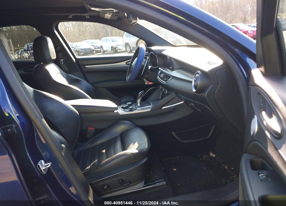 2018 ALFA ROMEO STELVIO TI SPORT AWD VIN: ZASFAKNNXJ7C26487