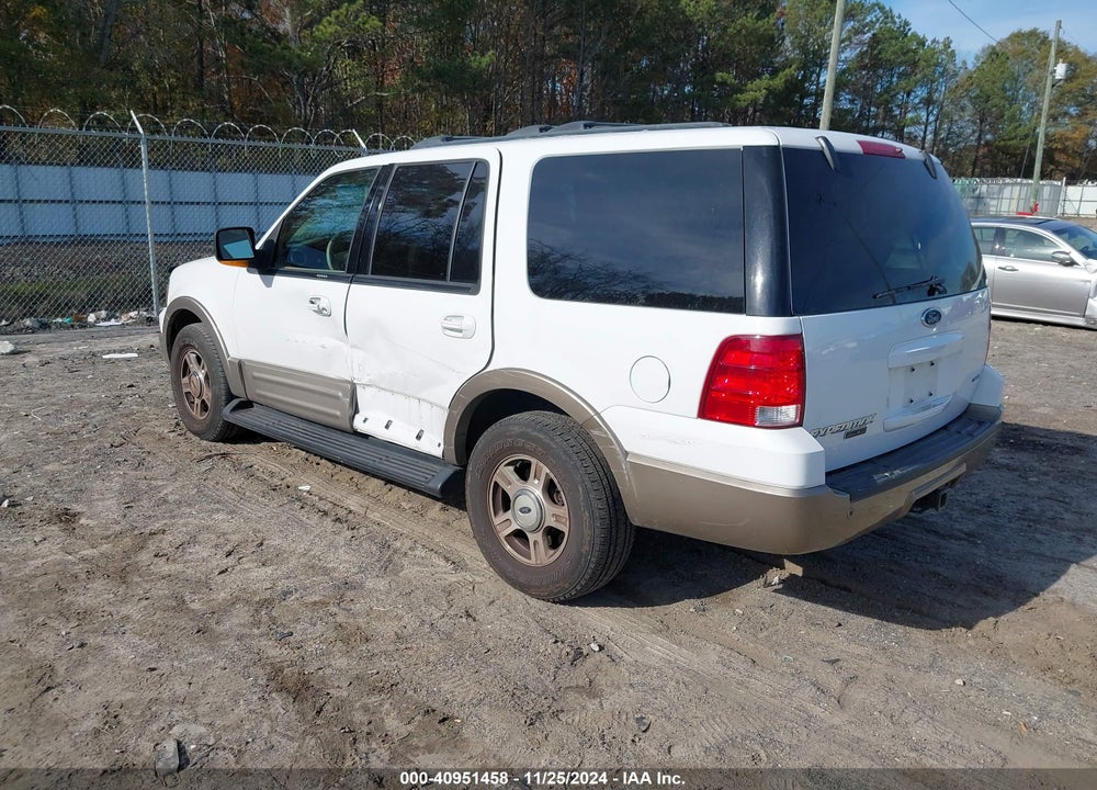 2003 FORD EXPEDITION EDDIE BAUER VIN: 1FMFU18L63LA39600