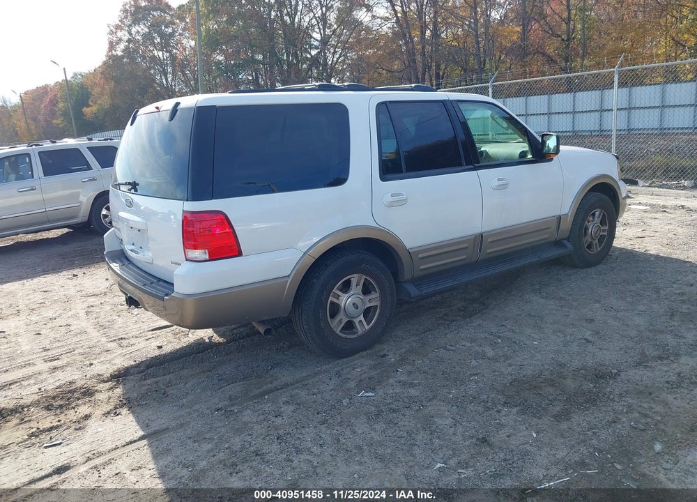 2003 FORD EXPEDITION EDDIE BAUER VIN: 1FMFU18L63LA39600