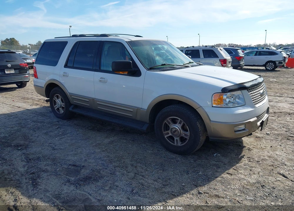 2003 FORD EXPEDITION EDDIE BAUER VIN: 1FMFU18L63LA39600