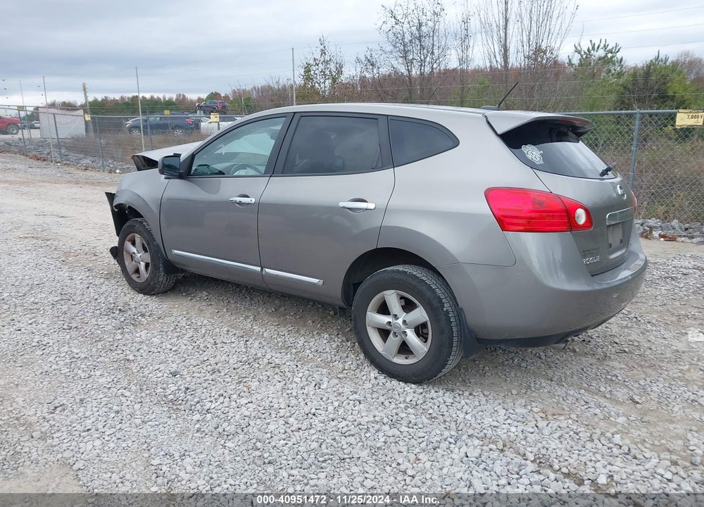 2013 NISSAN ROGUE S VIN: JN8AS5MT6DW536460
