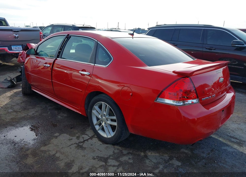 2013 CHEVROLET IMPALA LTZ VIN: 2G1WC5E36D1221400