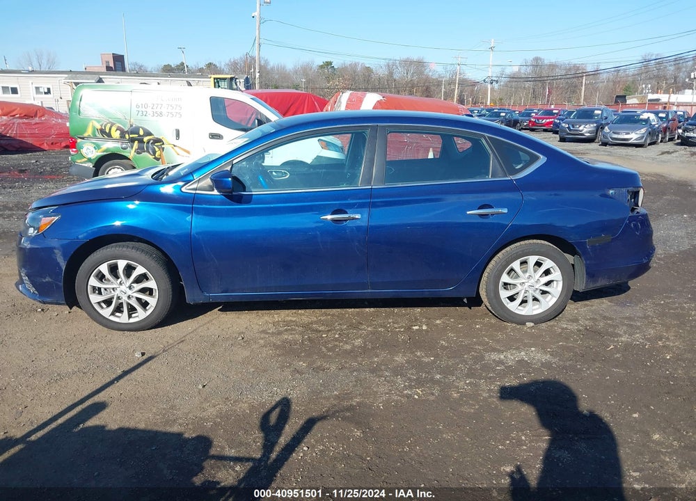 2019 NISSAN SENTRA SV VIN: 3N1AB7AP2KY408420