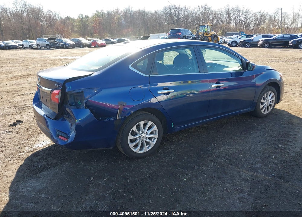 2019 NISSAN SENTRA SV VIN: 3N1AB7AP2KY408420