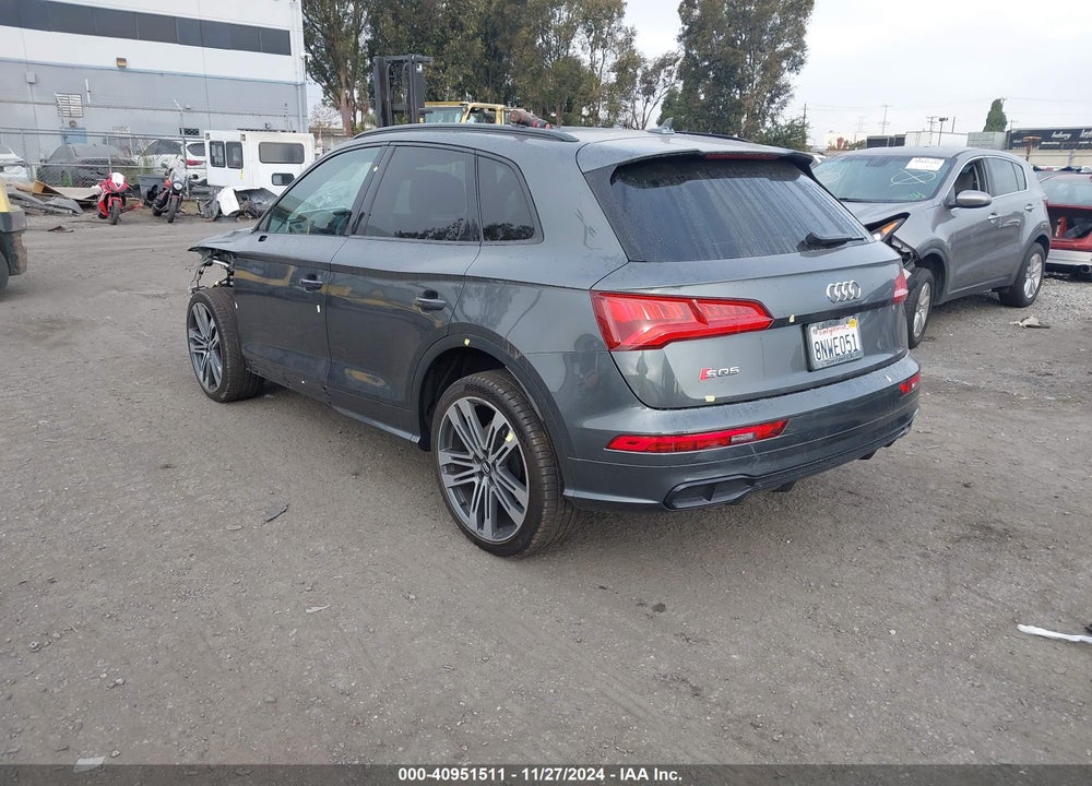 2020 AUDI SQ5 PREMIUM PLUS TFSI QUATTRO TIPTRONIC VIN: WA1B4AFY5L2011837