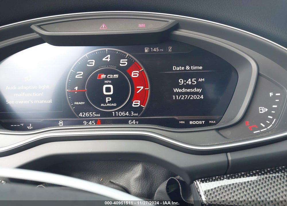2020 AUDI SQ5 PREMIUM PLUS TFSI QUATTRO TIPTRONIC VIN: WA1B4AFY5L2011837