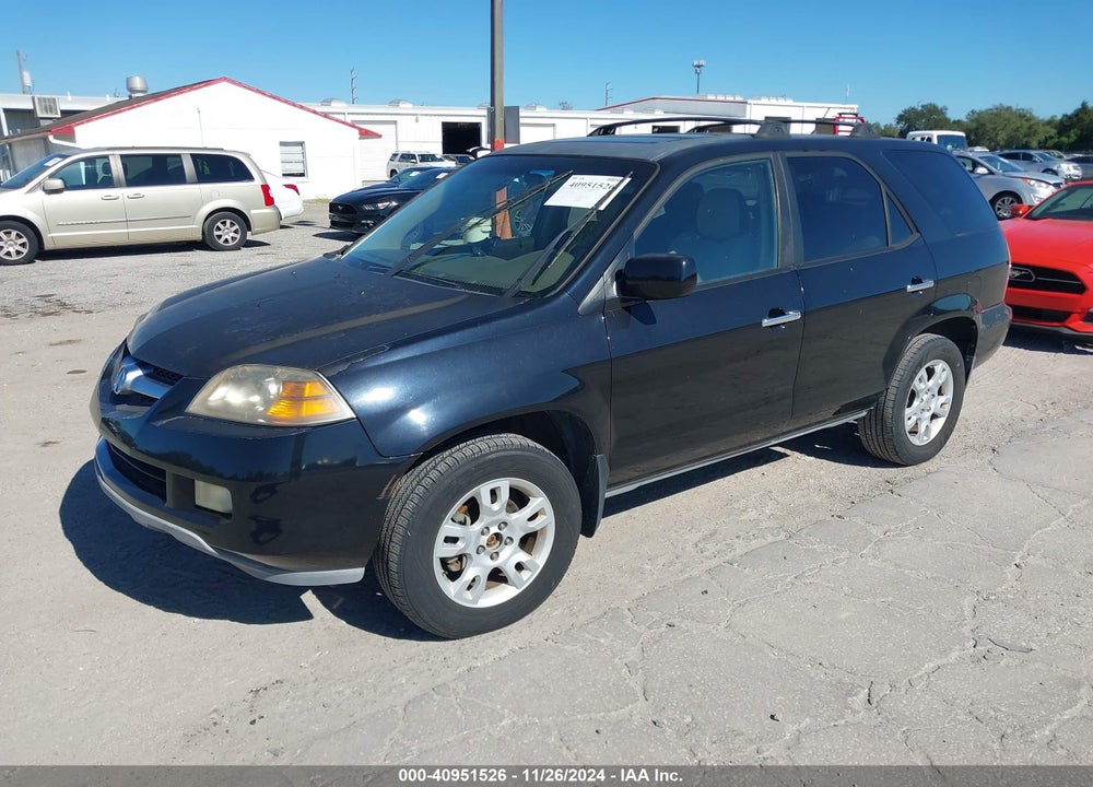 2004 ACURA MDX VIN: 2HNYD18644H510885