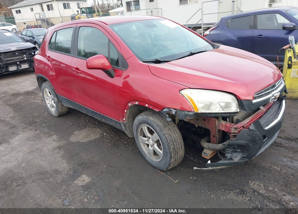 2015 CHEVROLET TRAX 1LS VIN: KL7CJPSB9FB110282