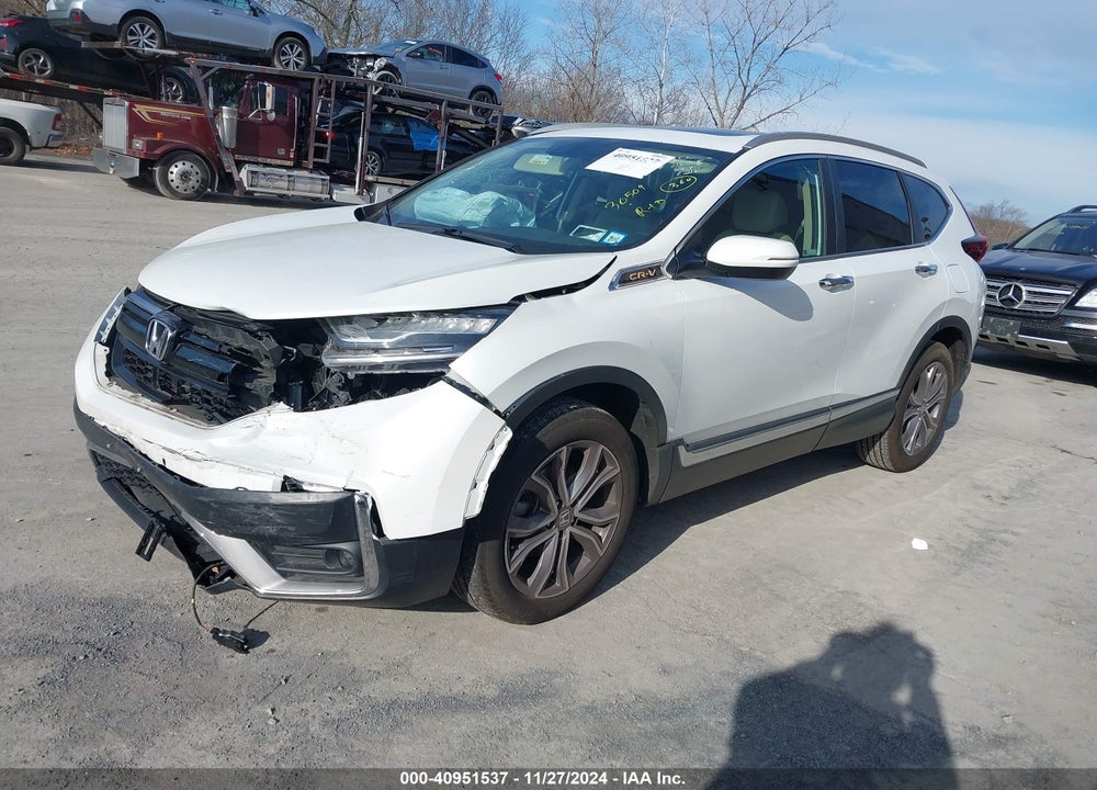 2022 HONDA CR-V AWD TOURING VIN: 7FARW2H91NE027466