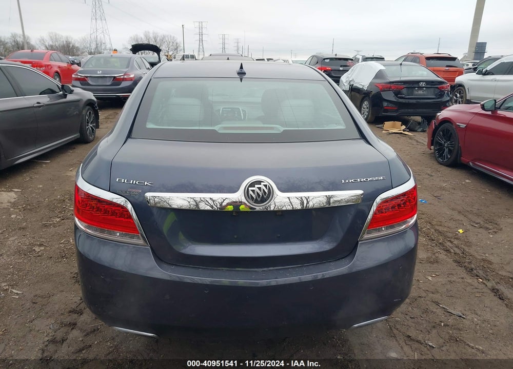 2013 BUICK LACROSSE LEATHER GROUP VIN: 1G4GC5E38DF185497
