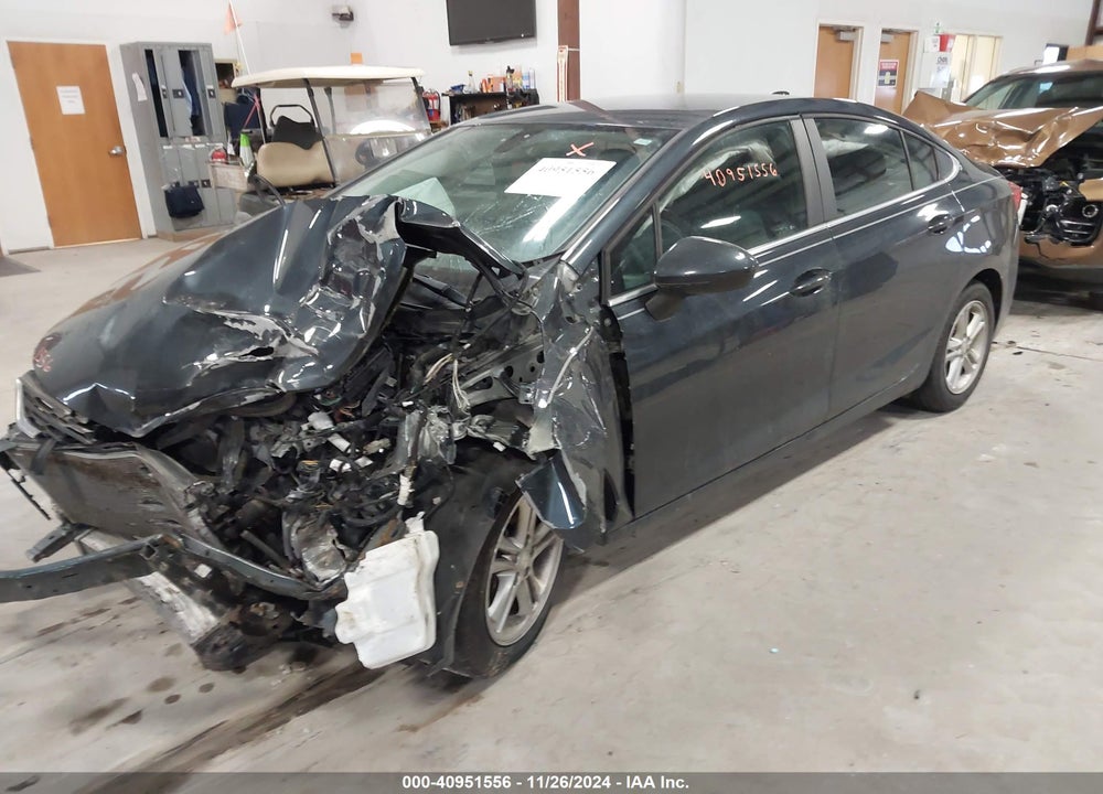 2017 CHEVROLET CRUZE LT AUTO VIN: 1G1BE5SM0H7280540