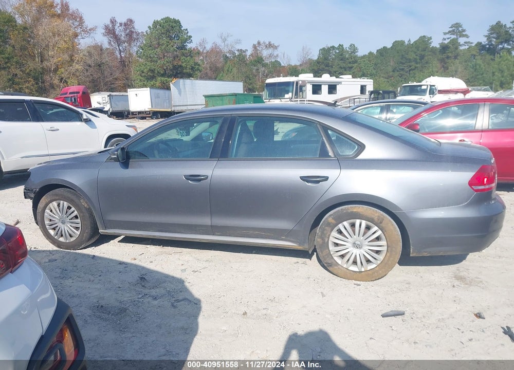 2015 VOLKSWAGEN PASSAT VIN: 1VWAT7A33FC053258