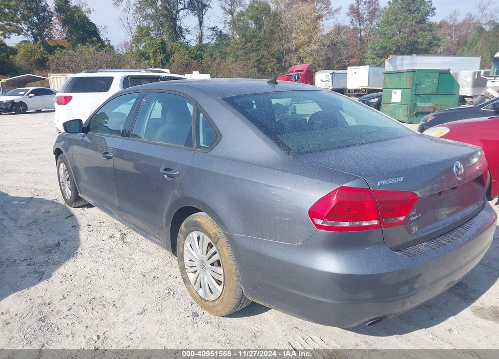 2015 VOLKSWAGEN PASSAT VIN: 1VWAT7A33FC053258