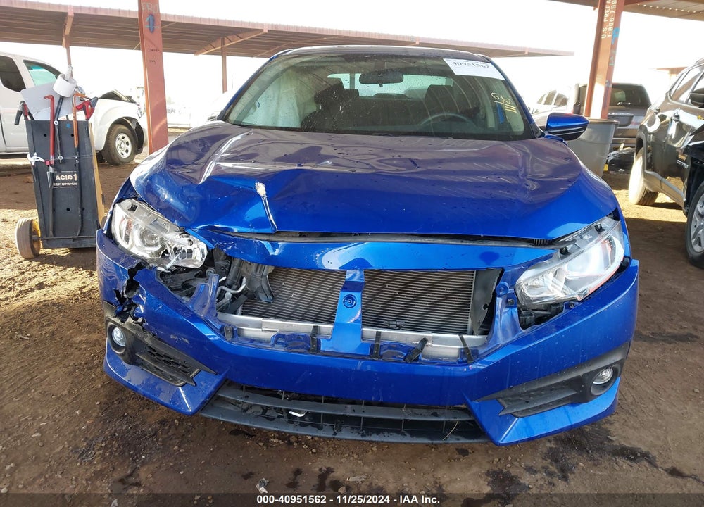 2018 HONDA CIVIC EX-T VIN: JHMFC1F3XJX041493