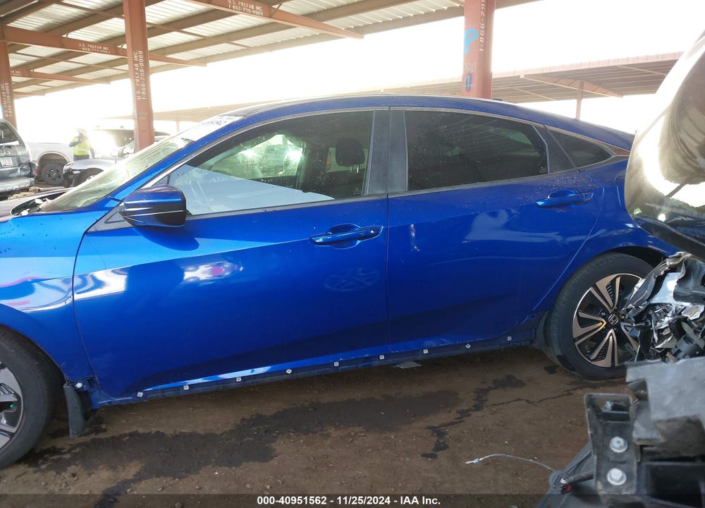 2018 HONDA CIVIC EX-T VIN: JHMFC1F3XJX041493
