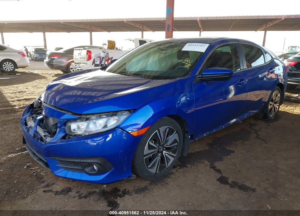 2018 HONDA CIVIC EX-T VIN: JHMFC1F3XJX041493