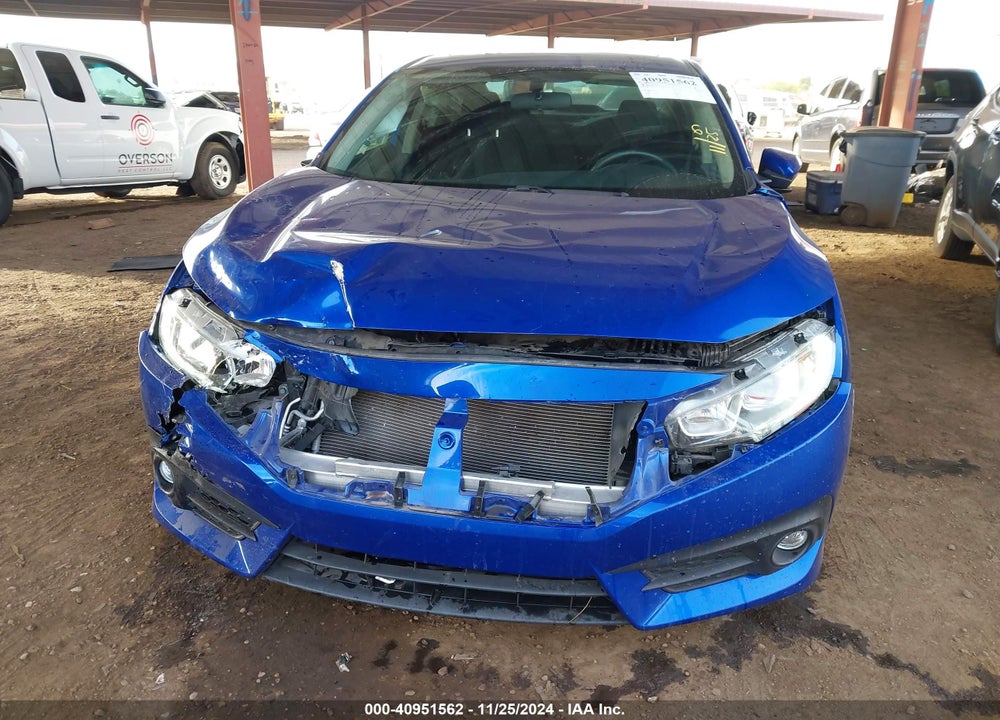 2018 HONDA CIVIC EX-T VIN: JHMFC1F3XJX041493
