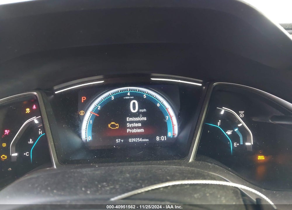 2018 HONDA CIVIC EX-T VIN: JHMFC1F3XJX041493