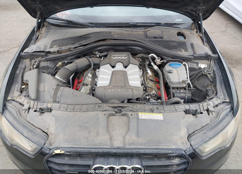 2012 AUDI A6 3.0 PREMIUM VIN: WAUGGAFC0CN112321