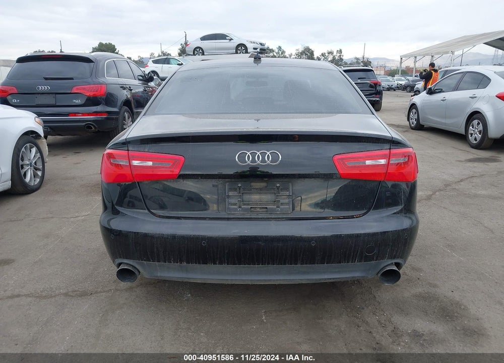 2012 AUDI A6 3.0 PREMIUM VIN: WAUGGAFC0CN112321