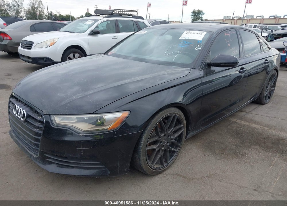 2012 AUDI A6 3.0 PREMIUM VIN: WAUGGAFC0CN112321
