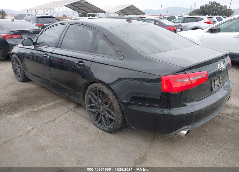 2012 AUDI A6 3.0 PREMIUM VIN: WAUGGAFC0CN112321