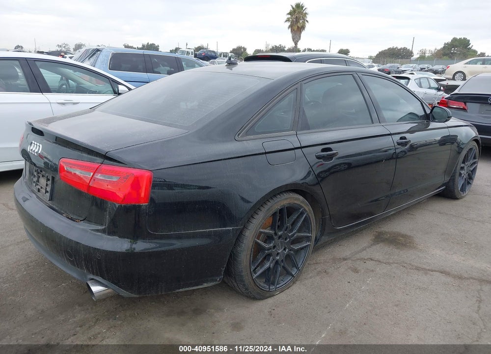 2012 AUDI A6 3.0 PREMIUM VIN: WAUGGAFC0CN112321