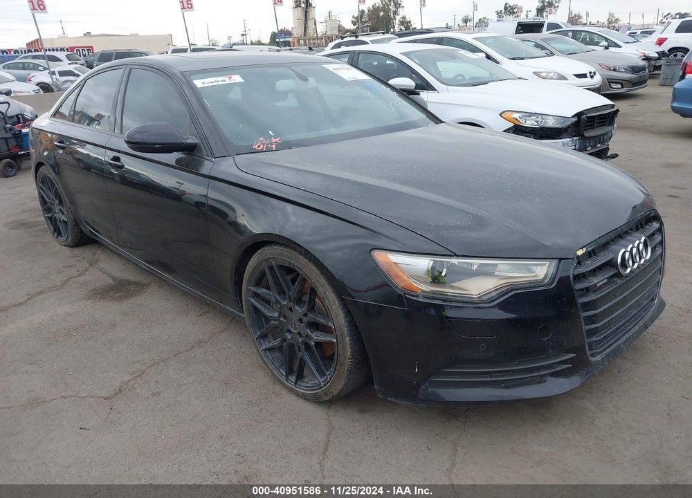 2012 AUDI A6 3.0 PREMIUM VIN: WAUGGAFC0CN112321
