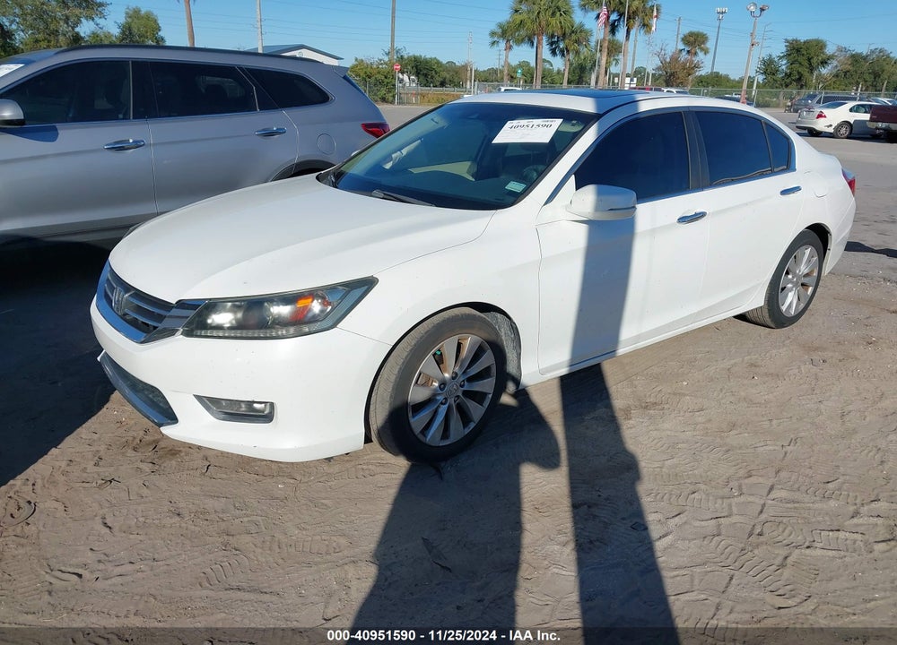 2013 HONDA ACCORD EX-L VIN: 1HGCR2F8XDA164644
