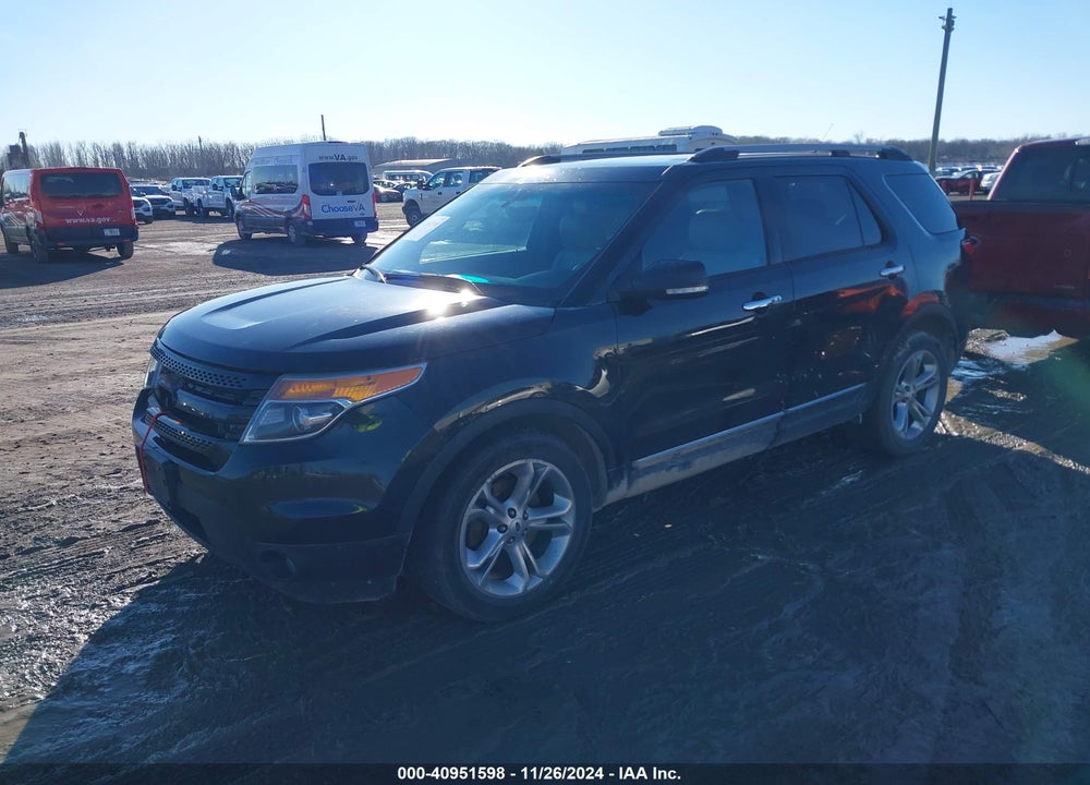 2013 FORD EXPLORER LIMITED VIN: 1FM5K8F87DGB78640