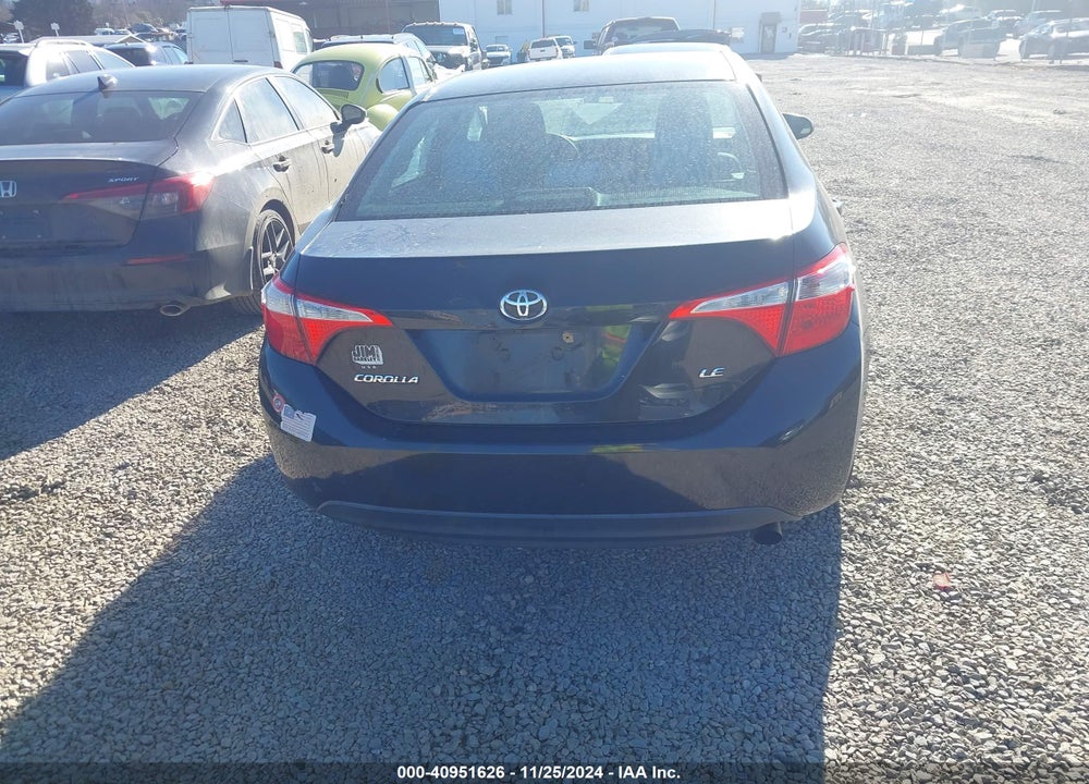 2014 TOYOTA COROLLA LE VIN: 2T1BURHE5EC091023