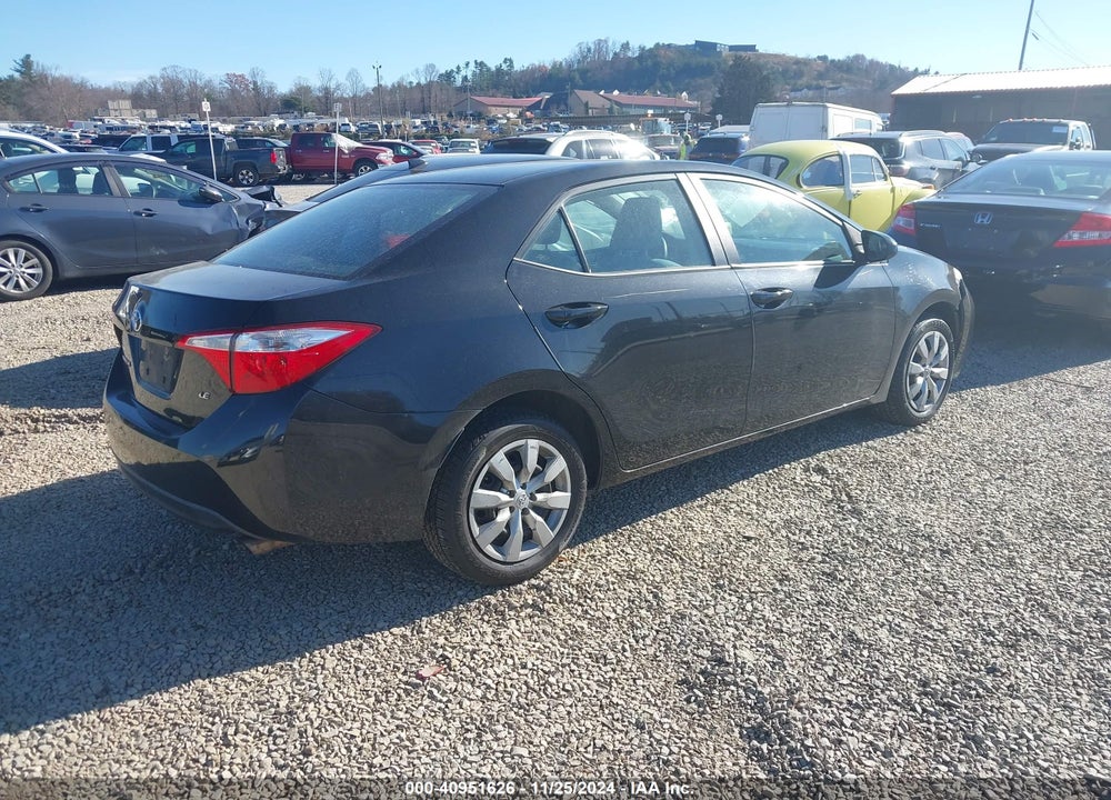 2014 TOYOTA COROLLA LE VIN: 2T1BURHE5EC091023