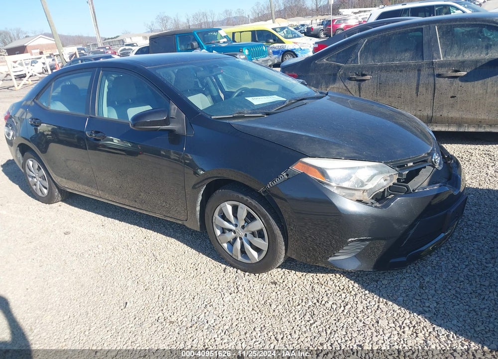 2014 TOYOTA COROLLA LE VIN: 2T1BURHE5EC091023