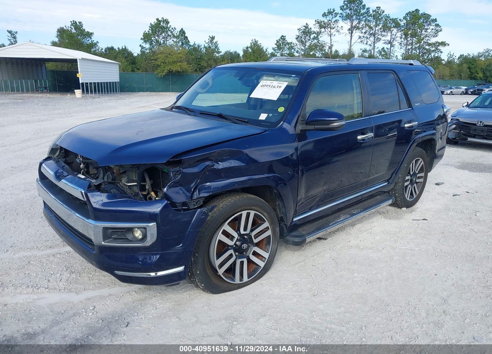 2016 TOYOTA 4RUNNER LIMITED VIN: JTEBU5JR2G5298275