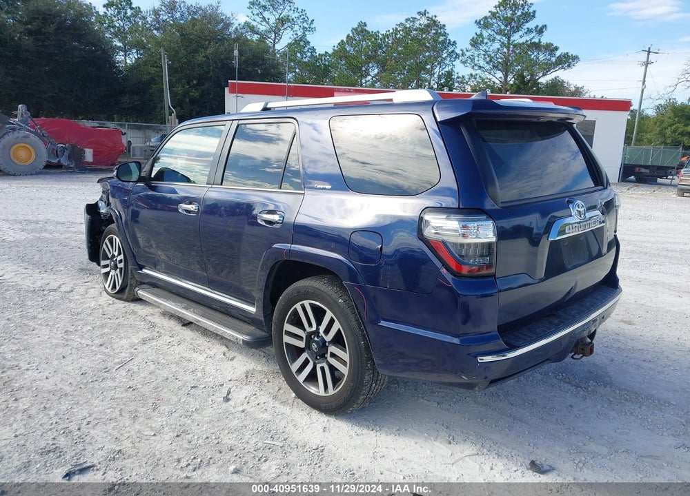 2016 TOYOTA 4RUNNER LIMITED VIN: JTEBU5JR2G5298275