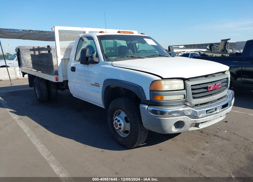 2003 GMC SIERRA 3500 CHASSIS VIN: 1GDJC34143E245337