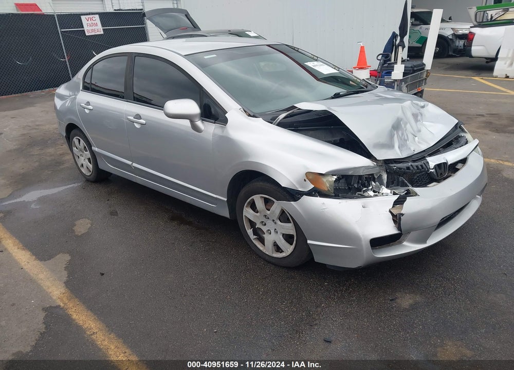 2011 HONDA CIVIC LX VIN: 19XFA1F56BE033546