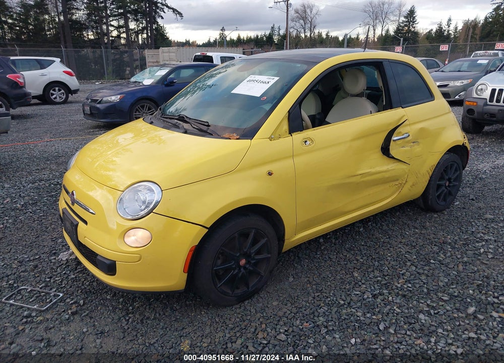 2013 FIAT 500 POP VIN: 3C3CFFAR8DT741148