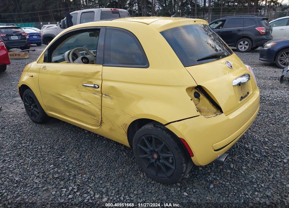 2013 FIAT 500 POP VIN: 3C3CFFAR8DT741148