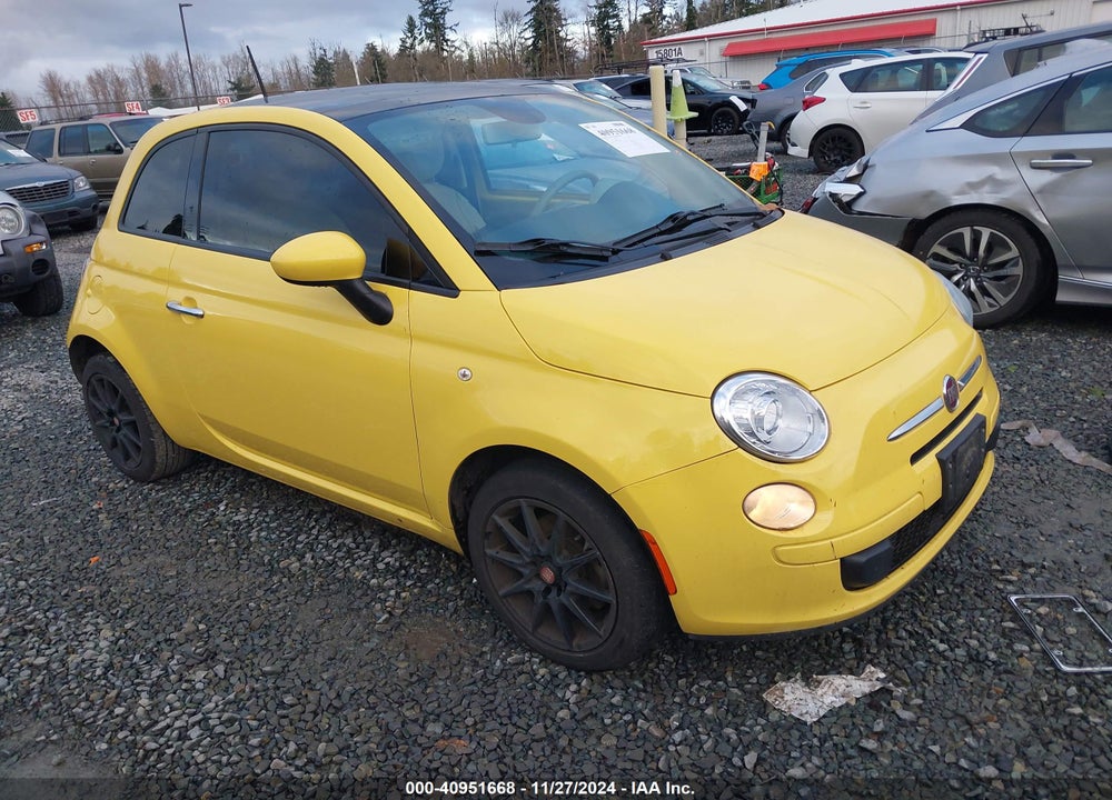 2013 FIAT 500 POP VIN: 3C3CFFAR8DT741148