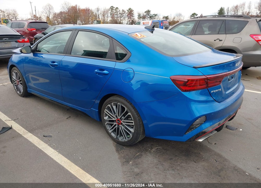 2023 KIA FORTE GT VIN: 3KPF44AC4PE678525
