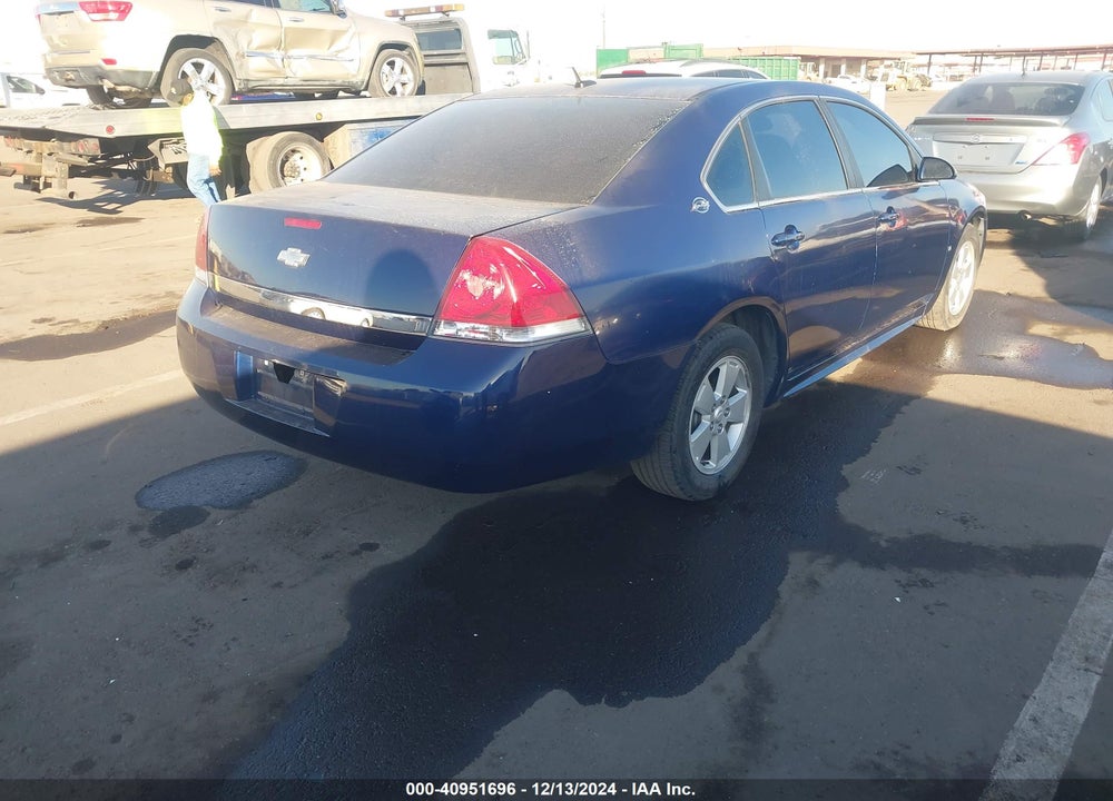 2009 CHEVROLET IMPALA LT VIN: 2G1WT57N691289508