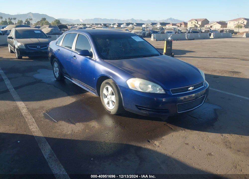2009 CHEVROLET IMPALA LT VIN: 2G1WT57N691289508