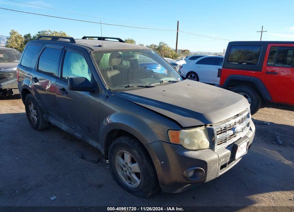 2010 FORD ESCAPE XLT VIN: 1FMCU0D78AKD46288
