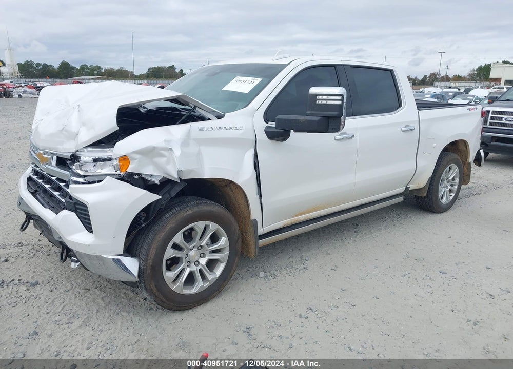 2024 CHEVROLET SILVERADO 1500 4WD SHORT BED LTZ VIN: 1GCUDGE84RZ221297