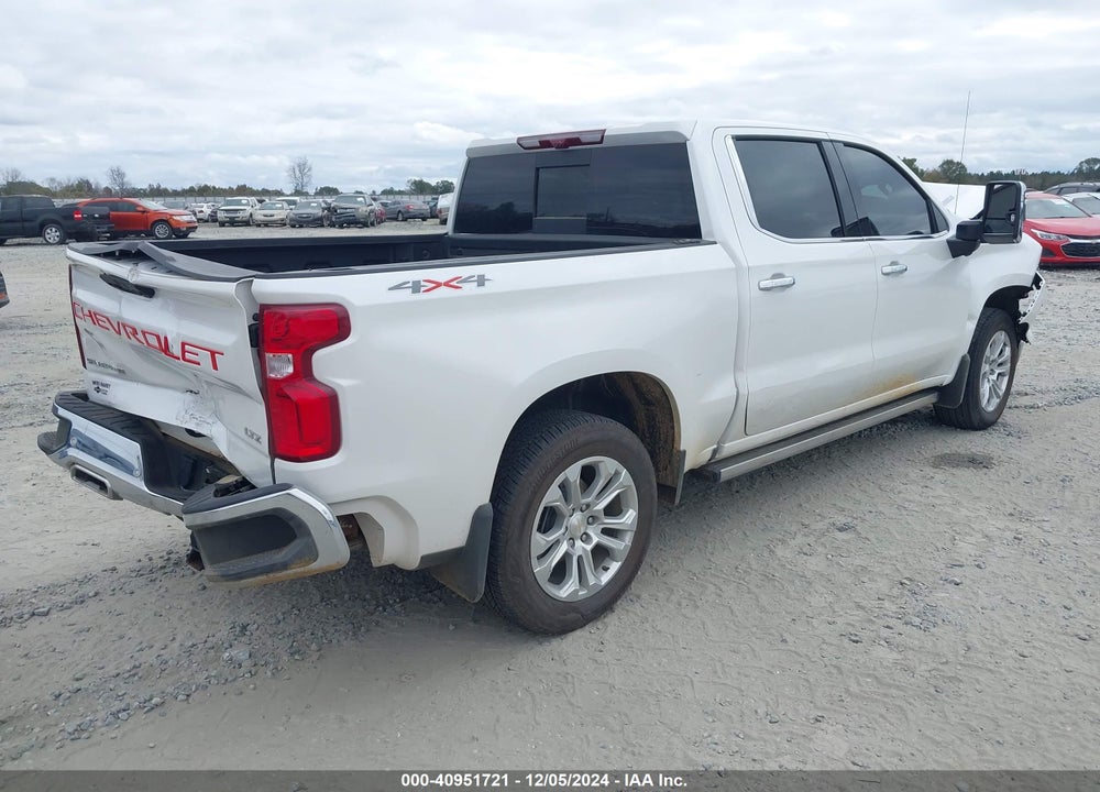 2024 CHEVROLET SILVERADO 1500 4WD SHORT BED LTZ VIN: 1GCUDGE84RZ221297